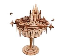 Puzzle 3D in Legno Castello nel Cielo con Carillon Kit di Costruzione Meccanica Fai-da-Te per Ragazzi e Adulti Regalo Perfetto per Fan di Ghibli e Hobbisti