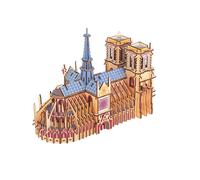 Puzzle 3D in legno Cattedrale di Notre-Dame