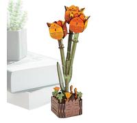 Puzzle 3D in Legno Creazione Floreale Divertente E Creativa