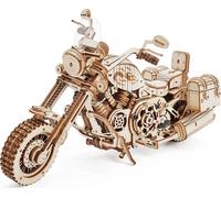 Puzzle 3D in Legno Cruiser Motorcycle 420 Pezzi