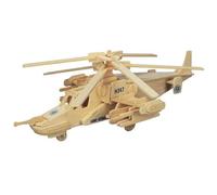Puzzle 3D in legno Elicottero