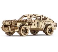 Puzzle 3D in legno - Modello auto da rally