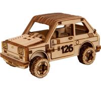Puzzle 3D in legno - modello auto da rally 3