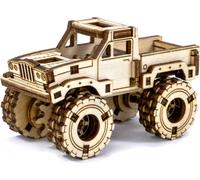 Puzzle 3D in legno - monster truck da assemblare