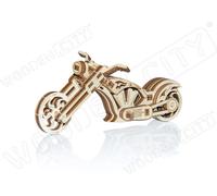 Puzzle 3D in Legno Motocicletta Chopper