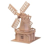 Puzzle 3D in legno - mulino a vento