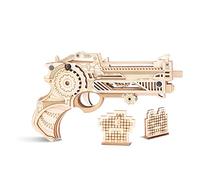 Puzzle 3D in legno per adulti pistola elastici pistola giocattolo fai da te costruzione modello kit di montaggio regali per adolescenti