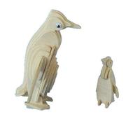 Puzzle 3D in legno pinguino