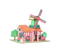 Puzzle 3D in Legno Ranch di Tulipani
