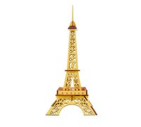 Puzzle 3D in legno Torre Eiffel gialla