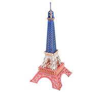 Puzzle 3D in legno Torre Eiffel nei colori della Francia