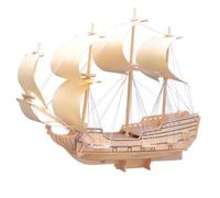 Puzzle 3D in legno Veliero Aquila