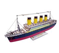Puzzle 3D in legno Woodcraft Titanic