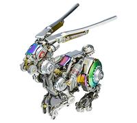 Puzzle 3D in metallo per adulti, puzzle meccanico multicolore in metallo, 500+PCS kit fai da te modello steampunk decorazione regalo per adulti