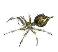 Puzzle 3D in metallo, ragno da guerra steampunk, meccanico in metallo, con gambe articolate, montaggio impegnativo, kit modello STEM, ideale come regalo da collezione per adulti e ragazzi (602 pezzi)