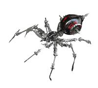 Puzzle 3D in metallo, ragno da guerra steampunk, meccanico in metallo, con gambe articolate, montaggio impegnativo, kit modello STEM, ideale come regalo da collezione per adulti e ragazzi (602 pezzi)