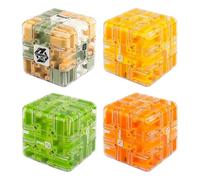 Puzzle 3D labirinto, labirinto, gioco di cubi con palline - 3D Ball Maze Rolling Cube puzzle, giocattolo rompicapo per coltivazione del pensiero logico e sollievo dallo stress per adulti e adolescenti