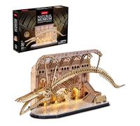 Puzzle 3d Legno Balena Blu Museo Led | Puzzle Legno Scheletro Di Dinosauro Da Assemblare Con Luce | Giochi Per Bambini E Adulti | Rompicapo 222 Pezzi | Modellismo Da Costruire Adulti |