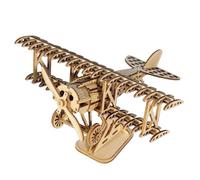 Puzzle 3D Legno Con Modellini Da Costruire Come L'Aereo Sono Manualità Per Adulti, Queste Costruzioni Ideal Come Modellini Da Montare Sono Regali Originali Per L'Uomo