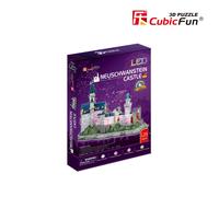 Puzzle 3D luminoso castello Neuschwanstein 128 pezzi