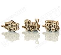 Puzzle 3D Mezzi di Trasporto - Wooden City mini set