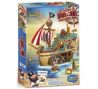 Puzzle 3D nave pirata con tesoro