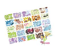 Puzzle 3D per bambini, 25 pezzi fai da te Creative Assembly Toy, DIY 3D Creative Paper Jigsaw Puzzle, for Classroom Family Road Trip Boys Girls Kids School Travel Stocking Stuffer Crafts