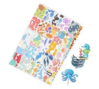 Puzzle 3D per Bambini | Esperienza Immersiva Genitore-Figlio | Set di Animali in 3D,per Scuola Camera Studio Feste Bambine Ragazze Studenti