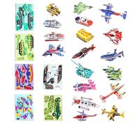 Puzzle 3D per bambini | Set di 25 pezzi di carta con attività didattiche | Bambini di carta, per asilo asilo asilo giochi in famiglia, viaggio casa cortile