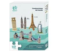 PUZZLE 3D PER BAMBINI WALT DISNEY PAESAGGI MONUMENTI VARI MODELLI ALL INTERNO