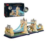 Puzzle 3d - Ponte della Torre di Londra Led Cityline | Puzzles 3d Regalo Bambino 8 Anni | Puzzle 3d Per Bambini E per Adulti | Modellini Da Costruire | Giochi Per Bambini | 222 Pezzi