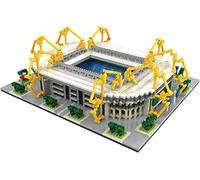 puzzle 3D, Puzzle 3D, modello di stadio, parco, campo da calcio, blocchi costruzione, giocattoli montaggio ad alta difficoltà