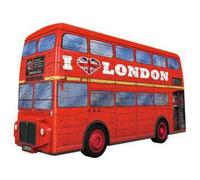Puzzle 3D Ravensburger 00.012.534 London Bus 216 pezzi rosso