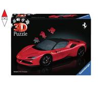 RAVENSBURGER PUZZLE 3D FERRARI SF 90 STRADALE 108 PZ
