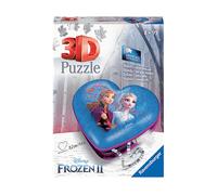 PUZZLE 3D RAVENSBURGER Scatola a forma di cuore Frozen 2 - 54 Pezzi in Plastica per 8+ - Tema: Frozen