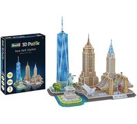 PUZZLE 3D REVELL New York Skyline - 123 Pezzi in Schiuma per 10+ - Tema: Skyline di New York