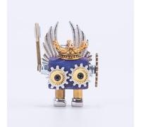 Puzzle 3D Roman Warrior Series, fai da te Steampunk, set di statuette in legno, portachiavi fai da te, in metallo, per collezionisti e idea regalo, accessori per cosplay, puzzle in legno