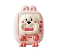 Puzzle 3D Scorrevole Animali - Gioco Di Logica Creativo E Animato | Giocattolo Educativo Di Viaggio Per Ragazzi Ragazze, Bambini E Adolescenti, Gioco Di Allenamento Cerebrale Stimolante Per