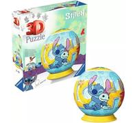 Puzzle 3D sfera DISNEY Stitch 72 pezzi su base