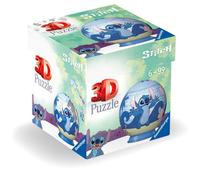 Puzzle 3D Sfera Ravensburger RAR74023 54 pezzi Easyclick Diametro 7,5 cm Colore unico Lilo e Stitch - Nouvo