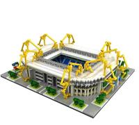 Puzzle 3D Stadio di calcio edile modello da assemblare con nanoblock - Oltre 3500 pezzi (Signal Iduna Park)
