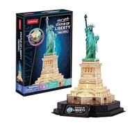 Puzzle 3d - Statua Della Libertà Led | Puzzles 3d Regalo Bambino 8 Anni | Puzzle 3d Per Bambini E Puzzles 3d Per Adulti | Modellini Da Costruire | Giochi Per Bambini | 79 Pezzi