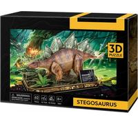 Puzzle 3D Stegosaurus Party Town Per National Geographic | Modellini Da Costruire Puzzle 3d | Puzzles 3D Bambini E Adulti | Dinosauri | Giochi Per Bambini | 62 Pezzi