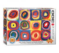 Puzzle - 3D - Studio Di Colore Quadrati - Wassily Kandinsky - 300 Pezzi
