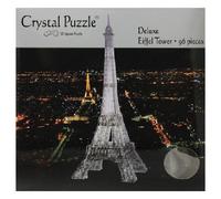 Puzzle 3D Torre Eiffel in cristallo nero 96 pezzi neri per età dai 14 anni in su