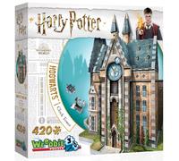 Puzzle 3D Wrebbit Harry Potter Hogwarts - Torre dell’Orologio, 420 pezzi