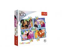 Puzzle 4 in 1 Mondo allegro DISNEY