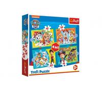 Puzzle 4 in 1 PAW Patrol - allegra squadra 3+ TREFL