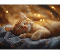 Puzzle 4000 Pezzi 141x87cm, Puzzle Adulti Il sogno gatto, n-579 | Impossibile Puzzles, Rilassamento e Intelligence, Antistress e Regalo per Giochi di Famiglia, Decorazioni Casa Unica