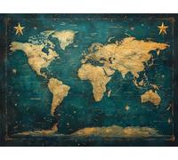 Puzzle 4000 Pezzi 141x87cm, Puzzle Adulti Mappa del mondo pianeta, n-716 | Impossibile Puzzles, Rilassamento e Intelligence, Antistress e Regalo per Giochi di Famiglia, Decorazioni Casa Unica